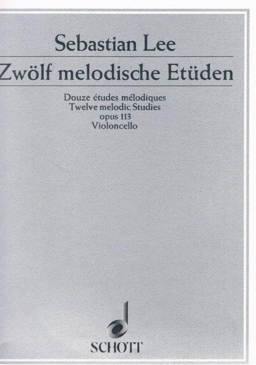 12 Estudos Melódicos Op. 113