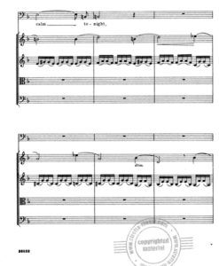 Dover Beach for Medium Voice and String Quartet - Image 3