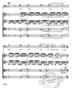Dover Beach for Medium Voice and String Quartet - Image 4