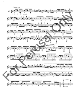 Five Etudes for Marimba Book 1 - Image 3