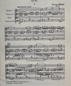 QUARTETO DE CORDAS Nº 7, quatuor a cordes - Image 2