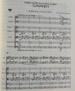 Third Suite from the Ballet "Gayaneh" - Image 2