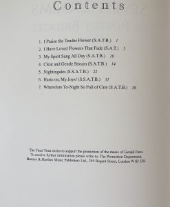 SEVEN POEMS OF ROBERT BRIDGES (SATB) - Image 2