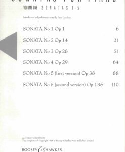 Sonatas Vol.1 (1-5) - Piano - Image 2
