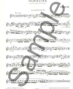 SONATINA - Clarinete Si b e piano - Image 2