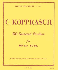 60 SELECTED STUDIES, tuba