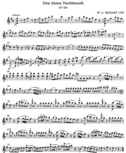 Eine kleine Nachtmusik for String Quartet K. 525 - Image 2