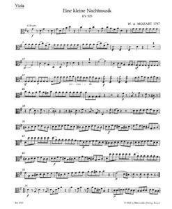Eine kleine Nachtmusik for String Quartet K. 525 - Image 3