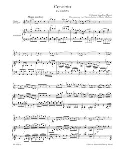 Concerto for Flute and Orchestra in G major K. 313 (285c) - Fl/ Pf - Image 2