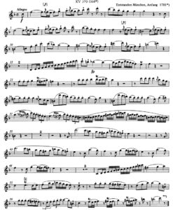 Quartet for Oboe, Violin, Viola and Violoncello in F major K. 370 (368b) - Image 2