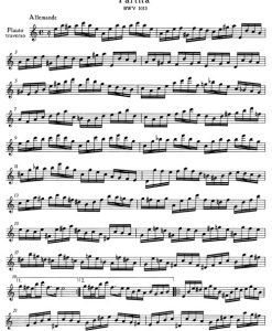 Partita A minor BWV 1013 - Flauta Solos - Image 2
