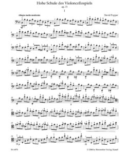40 Estudos Op.73 - Violoncelo - Image 2