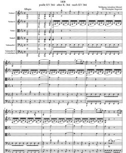 Grande sestetto concertante para cordas KV 364 (sc) - Image 2