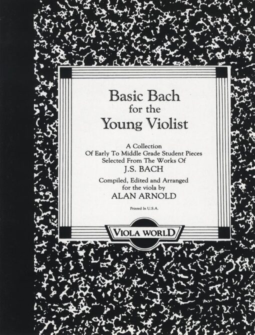 basic bach young violist