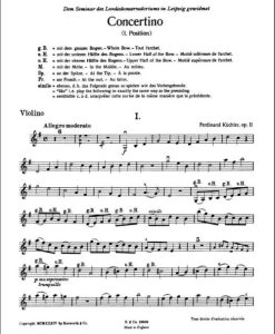 Concertino in G Op. 11 Violino e Piano - Image 2