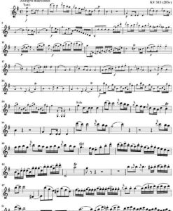 Concerto for Flute and Orchestra G major K.313 - Fl/ Pf - Image 4