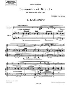 Lamento et Rondo - Sax Alto Mib/ Pf - Image 2