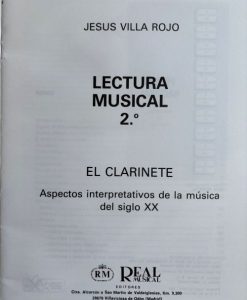 Lectura Musical 2º - Clarinete - Image 2