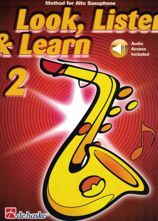 look listen & learn 2 sax