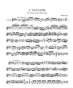 12 Fantasias TWV 40: 14-25 - Image 2