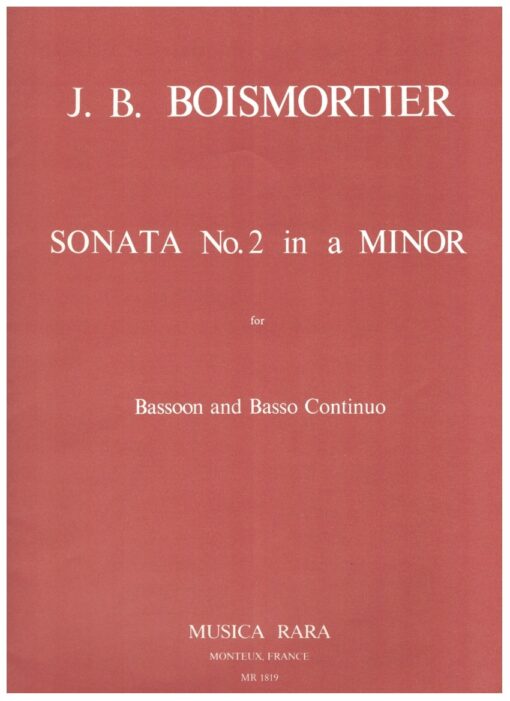 sonata 2 a minor