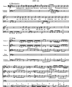 Be silent, not a word  BWV 211 "Coffee Cantata" - Image 2