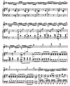 Rondo in A major D 438 - Vn/Pf - Image 3