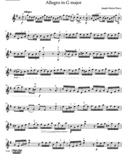 Allegro G major - Vn/ Pf - Image 2