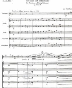 Concertino Op.45 Nº7 (Trb/ orquestra cordas) - Image 2