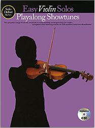 EASY VIOLIN SOLOS- PLAYALONG SHOWTUNES C/CD
