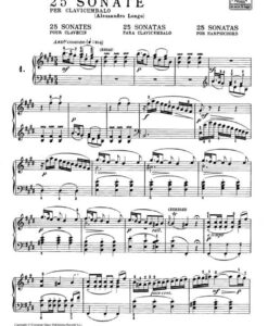 25 SONATAS for harpsichord - Image 2