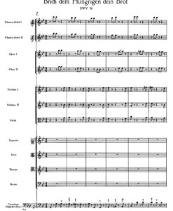 Break with hungry men thy bread BWV 39 - Image 2