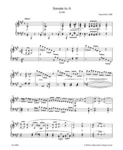 Sonata La Maior D 959 - Image 2