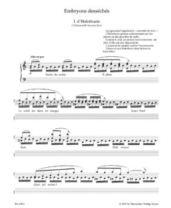 Embryons Desseches - Piano - Image 2