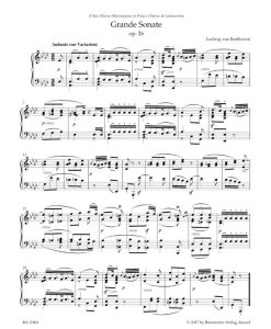 Grande Sonate A-flat major Op. 26 "Funeral March" - Image 2