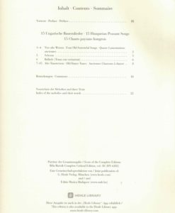 15 Hungarian Peasant Songs - Image 2