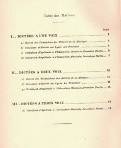 Dictees Musicales 1, 2, 3 Voix - Image 2