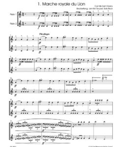 The Carnival of the Animals for Two Flutes - Image 2