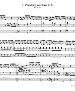 8 Little Preludes and Fugues BWV 553-560 - Image 2