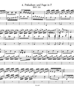 8 Little Preludes and Fugues BWV 553-560 - Image 3