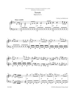 3 Sonatas woo 47 - Image 2