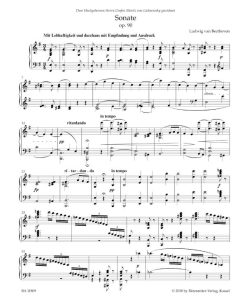 Sonata E minor op.90 - Pf - Image 2