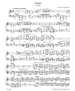 Sonata in F major op.54 - Image 2