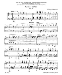 Grande Sonata in B major op.106 - Image 2