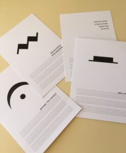 Conjunto de 4 postais | Music Signs - Image 2