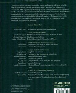 Cambridge Companion to Mendelssohn - Image 2