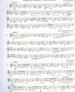 Studies for Clarinet - Image 2