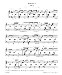 Arabeske op.18/ - Blumenstück op.19 - Pf - Image 2
