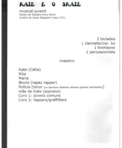 Kate e o Skate - Musical Juvenil, op.121 (Partitura) - Image 2