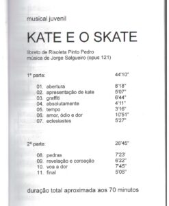 Kate e o Skate - Musical Juvenil, op.121 (Partitura) - Image 3
